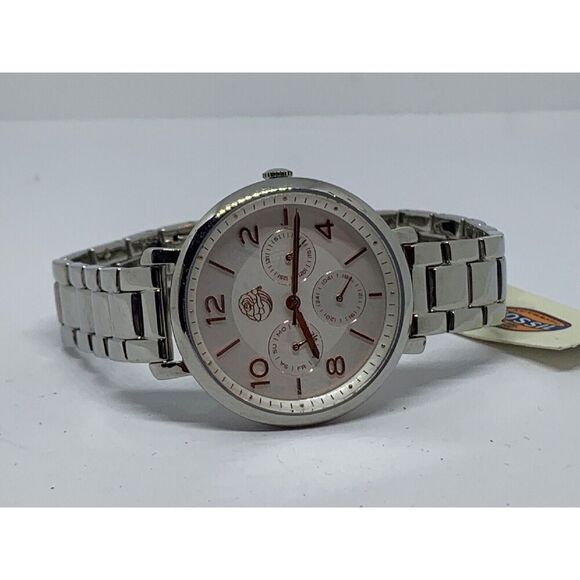 Fossil PR2107 Womens Stainless Steel Analog Silver Dial Quartz Wrist Watch GE139 - Picture 5 of 11